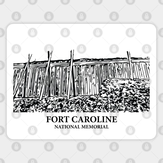 Fort Caroline National Memorial Magnet by Lakeric
